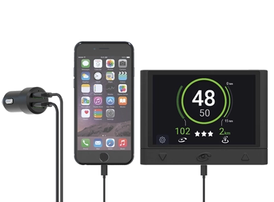 Caricatore per accendisigari con 2 porte USB 